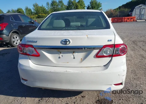 2012 Toyota Corolla S/Le from USA, damaged, VIN 2T1BU4EE6CC872993